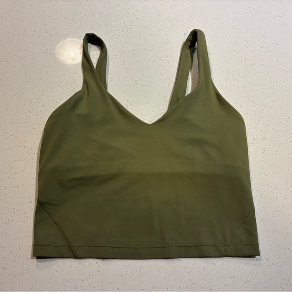 Lululemon Align Tank Top in Bronze Green Size 4 - Picture 4 of 7